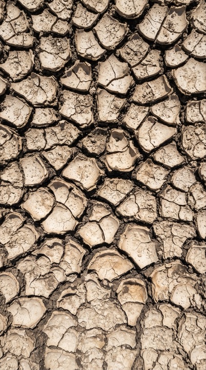 Example of the Cracked Earth style