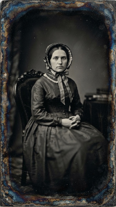 Example of the Daguerreotype Plate style