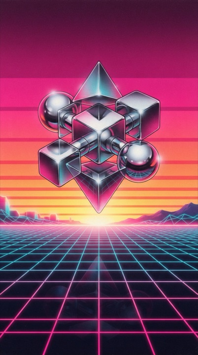 Example of the Eighties Airbrush style