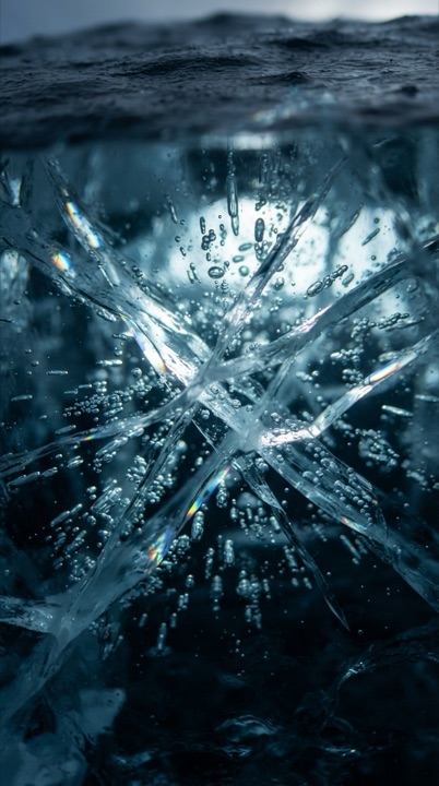 Example of the Ice Fracture Detail style
