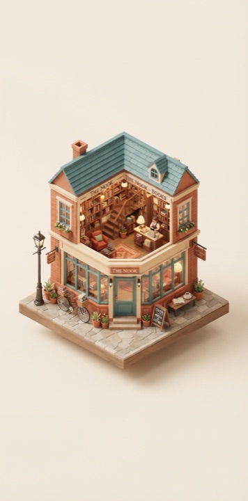 Example of the Isometric Diorama style