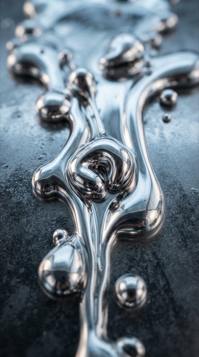 Example of the Liquid Metal Flow style