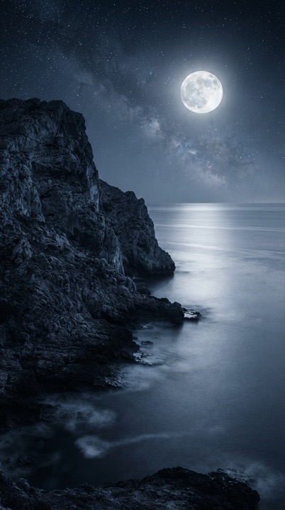 Example of the Moonlit Monochrome style