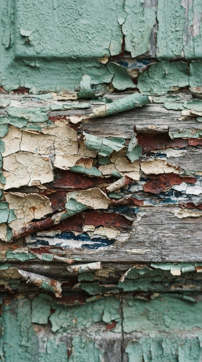Example of the Peeling Paint Layers style