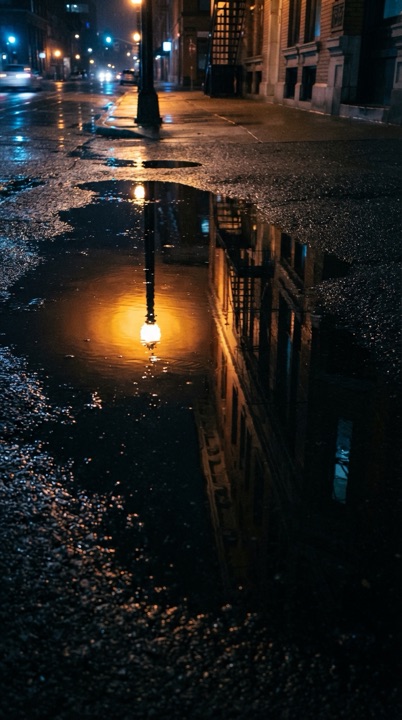 Example of the Reflection Puddle Inverted style