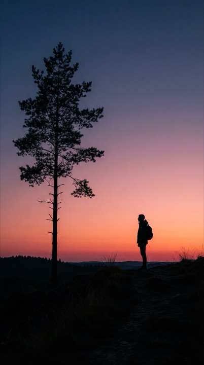 Example of the Silhouette at Sunset style