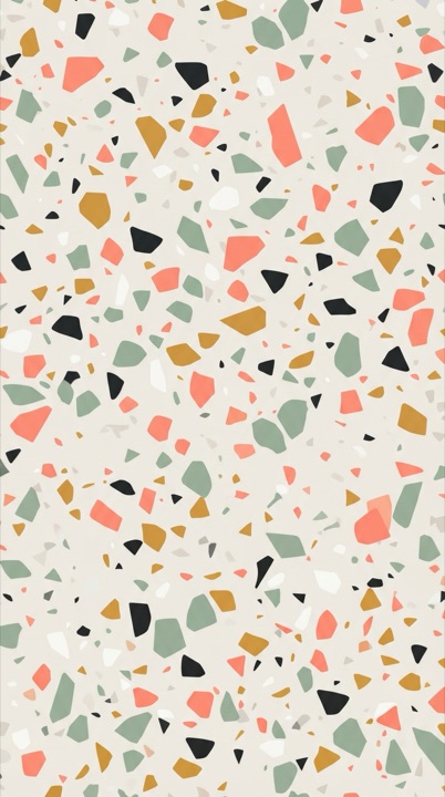 Example of the Terrazzo Scatter style