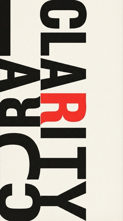 Example of the Typographic Poster Only style