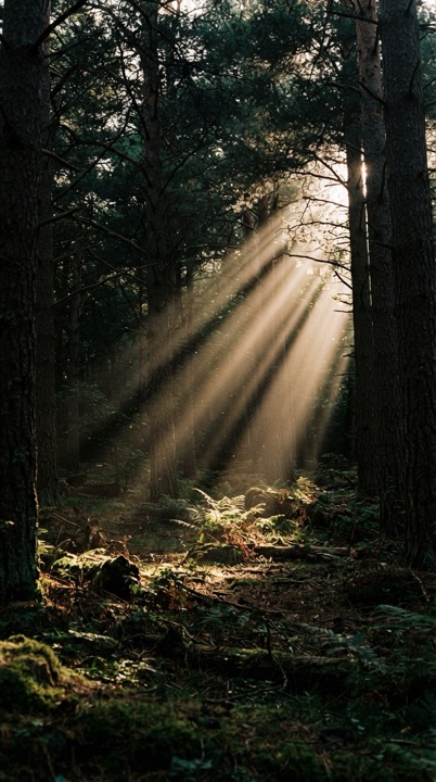 Example of the Volumetric God Rays style