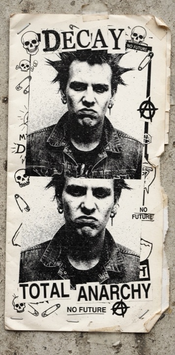 Example of the Zine Photocopy style