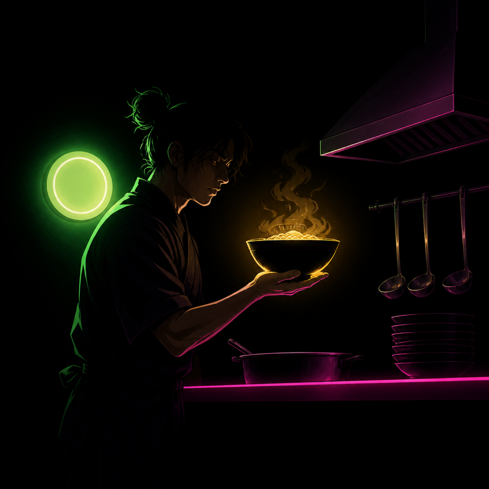 A result produced by Nothing Glows Alone