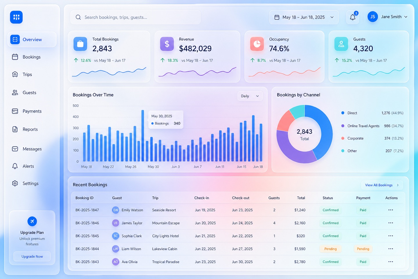 Liquid Glass — interface concept shot