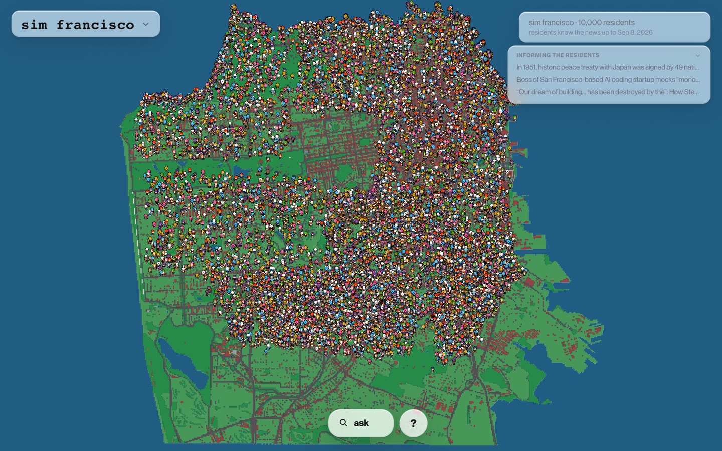 Sim Francisco front page